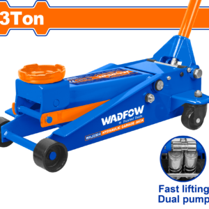 3-Ton Dual-Pump Floor Jack - 130-465mm Max, 30.2kg, Carton