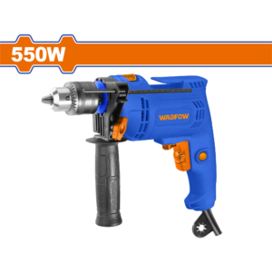550W Impact Drill - 3000 RPM, 13mm Chuck, Hammer & Reverse