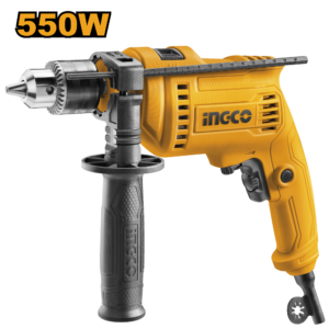 550W Compact Impact Drill P1C5 - 3000 RPM, 13mm, Hammer Function