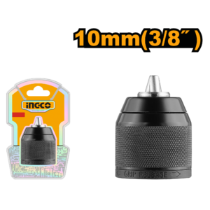 10mm Keyless Impact Chuck - 0.8-10mm Capacity, 3/8"-24UNF, CIDLI201452/CIDLI20508