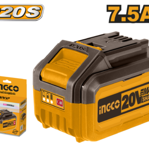 20V 7.5Ah Ultra-Capacity Lithium-Ion Battery - LED Gauge, P20S Heavy-Duty Tools