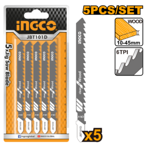 High-Precision Clean Wood Jig Saw Blades – P25C250 5pcs Set
