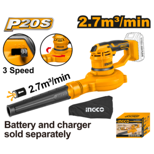 Multi-Speed 20V Cordless Aspirator Blower with Vacuum Feature