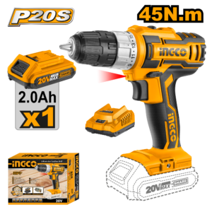 Brushless 20V Cordless Drill with LED Light – C5