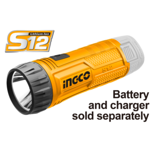 Miniature 12V LED Flashlight with Compact Design