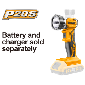 20V Cordless LED Work Light - 225 Lumens, 3.2W, Hook/Hang