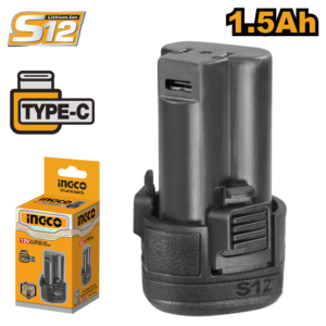 12V 1.5Ah Lithium-Ion Battery - USB-C Port, S12 Compatible