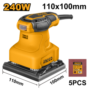 240W Electric Palm Sander with Sandpaper Kit