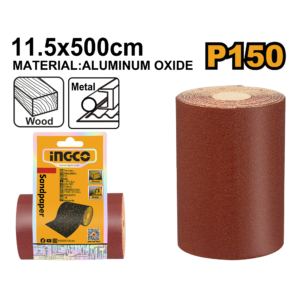 Sandpaper Roll P150 – C40, Aluminum Oxide
