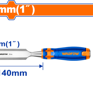 1" (25mm) Heavy Wood Chisel - 60Cr-V, Unique Handle, Sliding Card