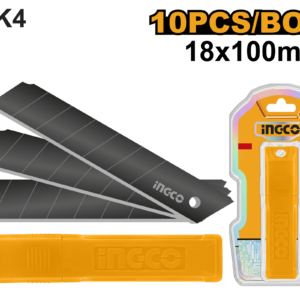 10-Pack 18x100mm High-Tempered SK4 Knife Blades