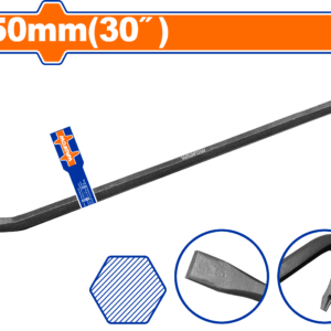 30" Heavy Wrecking Bar - 750mm x 18mm Carbon Steel, Label