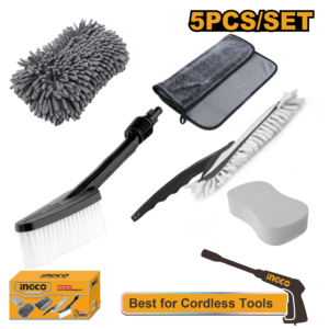 5-Piece Car Wash and Detailing Maintenance Kit