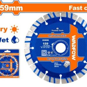159mm Dry Cutting Diamond Blade for Angle Grinders (6-1/4")