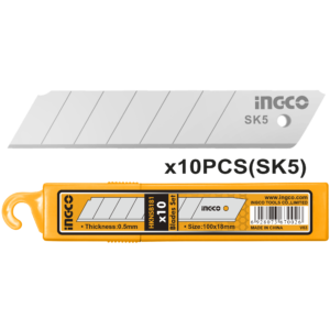 10-Pack 18x100mm Utility Knife Blades for HKNS Models