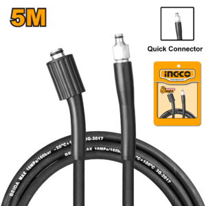 5-Meter PVC High-Pressure Hose with Quick Connectors