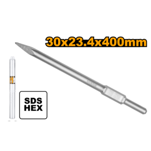 Hex Chisel 30x400mm Point