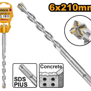 SDS Plus Hammer Drill 6x210mm