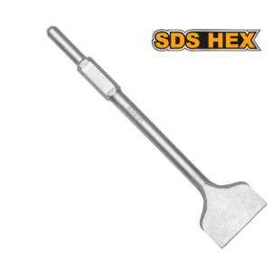 30x410x100mm Wide Flat Hex Chisel for Demolition Hammers