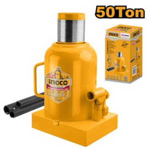 50-Ton Industrial Bottle Jack - 280-470mm Lift, 190mm Travel, 22.6kg