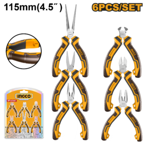 6 Pcs Mini Pliers Set