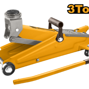 3-Ton Hydraulic Trolley Jack - 135-410mm Lift, 275mm Stroke, 16kg