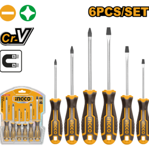 6 Pcs Screwdriver Set