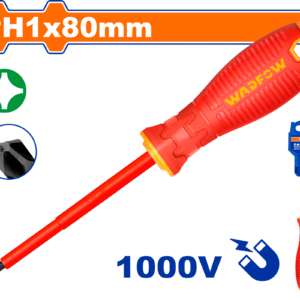 Insulated Screwdriver PH1 80mm