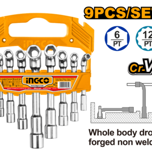L-Angled Socket Wrench Set, 9pcs