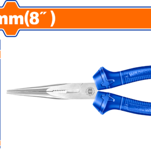 8" Economy Long Nose Pliers with One-Color Grip