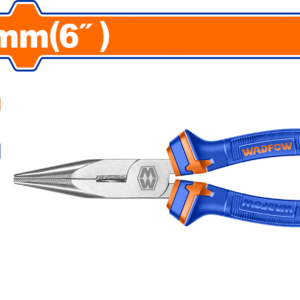 6" Chrome Vanadium Long Nose Pliers on PP Hanger