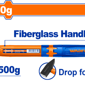 1500g Heavy-Duty Machinist Hammer with Fiberglass Handle