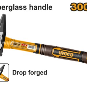 300g Innovative Machinist Hammer with Triple-Color Grip