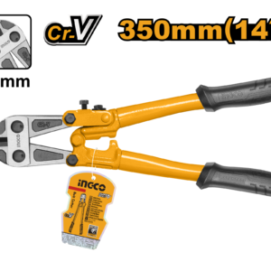 14" Bolt Cutter - 7mm Capacity, Cr-V Induction-Hardened, Comfort Handles