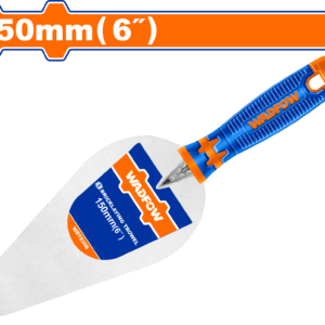 6" Pointing Brick Trowel - 150mm Carbon Steel, 7.5mm Rod, Unique Soft Handle