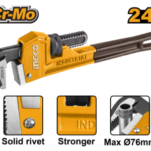 24" Professional Chrome Molybdenum Pipe Wrench