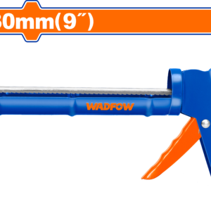 9" Economy Caulking Gun - 230mm, 0.6mm Steel, Toothed Rod