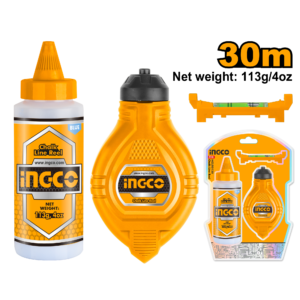 Chalk Line Reel with Rubber Covered Housing