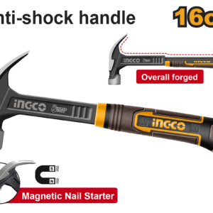 Claw Hammer 16oz/450g (Long, Magnetic)