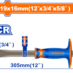 19x305mm 40Cr Alloy Steel Cold Chisel with Powder Coating