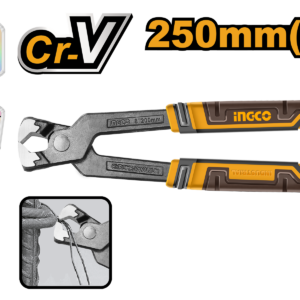 10" Chrome Vanadium Rabbet Pliers with Black Finish