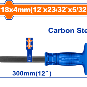 12" Masonry Chisel - 18mm x 300mm, 45# Carbon, Heat-Treated
