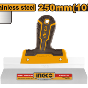 10" Stainless Steel Drywall Taping Knife with Aluminum Back