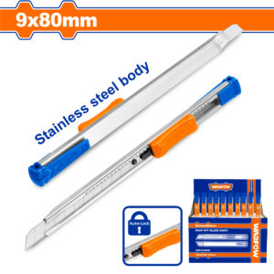 Snap-off Blade Knife 9mmx80mm Stainless Steel