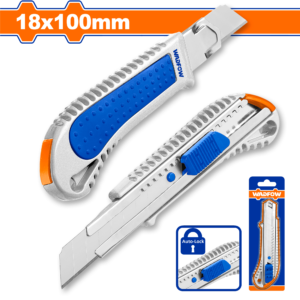 Aluminum Body Snap-Off Knife with Auto-Lock
