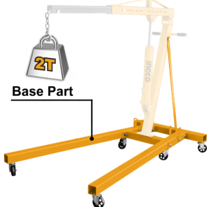 2-Ton Engine Crane Base Frame Part - For HEC21-2, 780x550x100mm, Carton