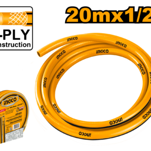 20m x 1/2" Light-Duty PVC Garden Hose
