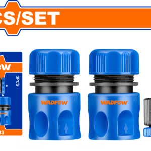 3-Piece Garden Hose Quick Connector Set with Adapter