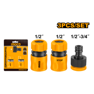 3-Piece Universal Hose Quick Connector Set