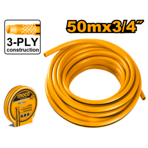 50m x 3/4" Heavy-Duty PVC Water Hose